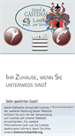 Mobile Screenshot of hotel-landhaus-am-wembach.de